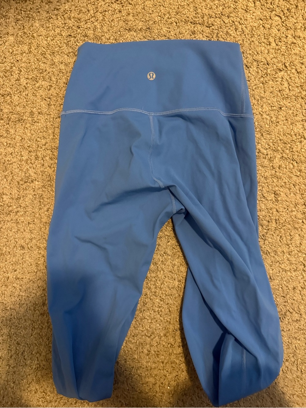 lululemon athletica Blue Capri Leggings